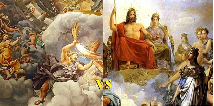 Comparaciones de Cultura Entre Dioses Romanos y Griegos